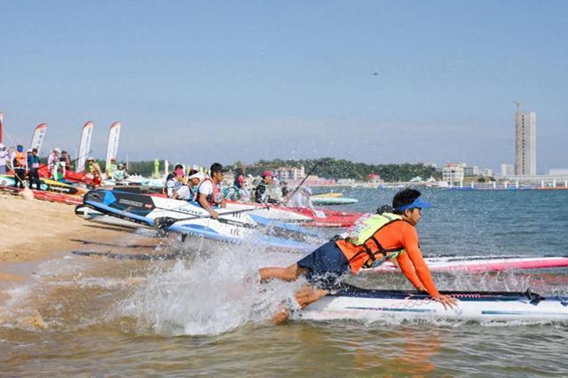 2025威海桨板公开赛举行